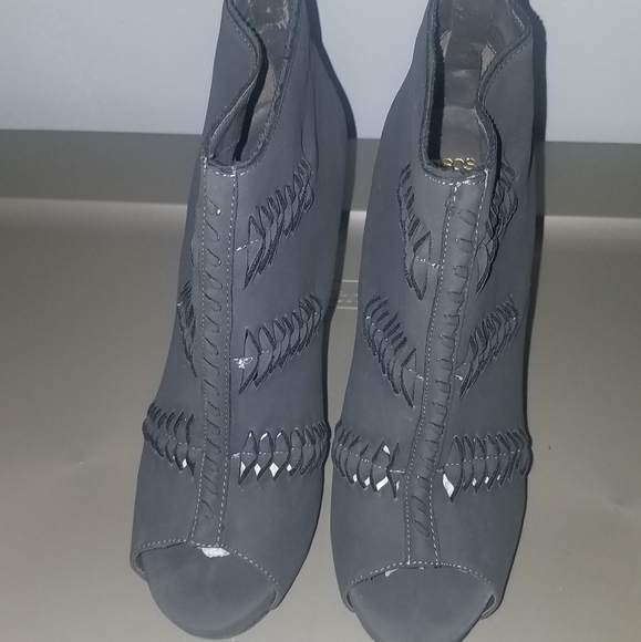 Asos Gray Booties - Picture 1 of 4